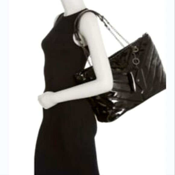 Steve Madden BLina Quilted Tote Bag w/Detachable Pouch - Picture 3 of 9